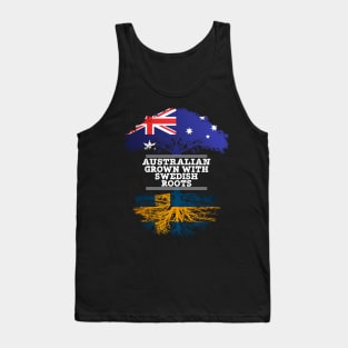 Australian Grown With Swedish Roots - Gift for Swedish With Roots From Sweden Tank Top